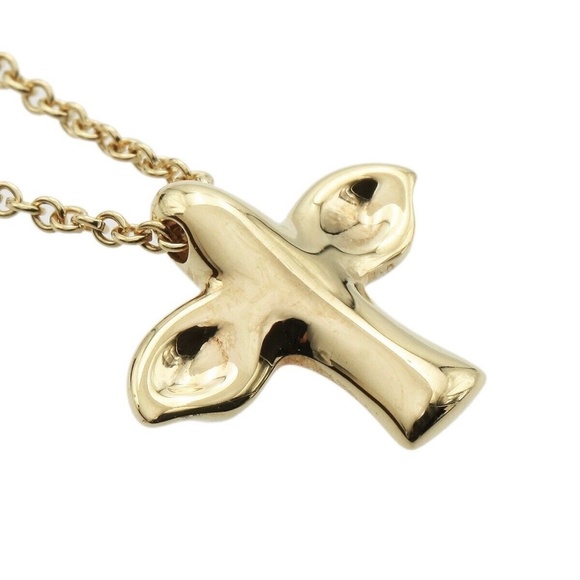 Tiffany & Co. 18k YG  Bird Cross - Picture 9 of 14